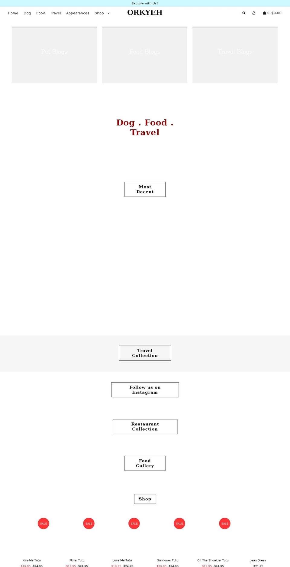 orkyeh.com — Shopify storefront screenshot