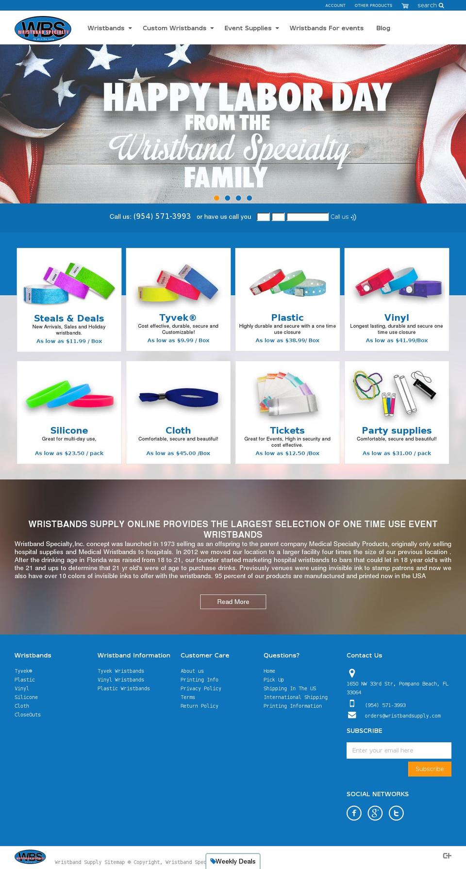 NEW BLOG AREA 6\/26\/18 Shopify theme site example orlandowristbands.com