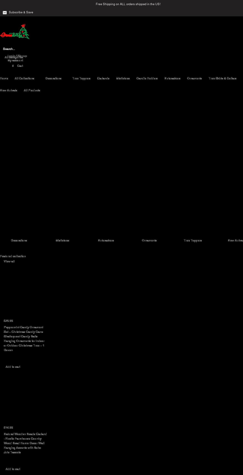 ornativity.com shopify website screenshot