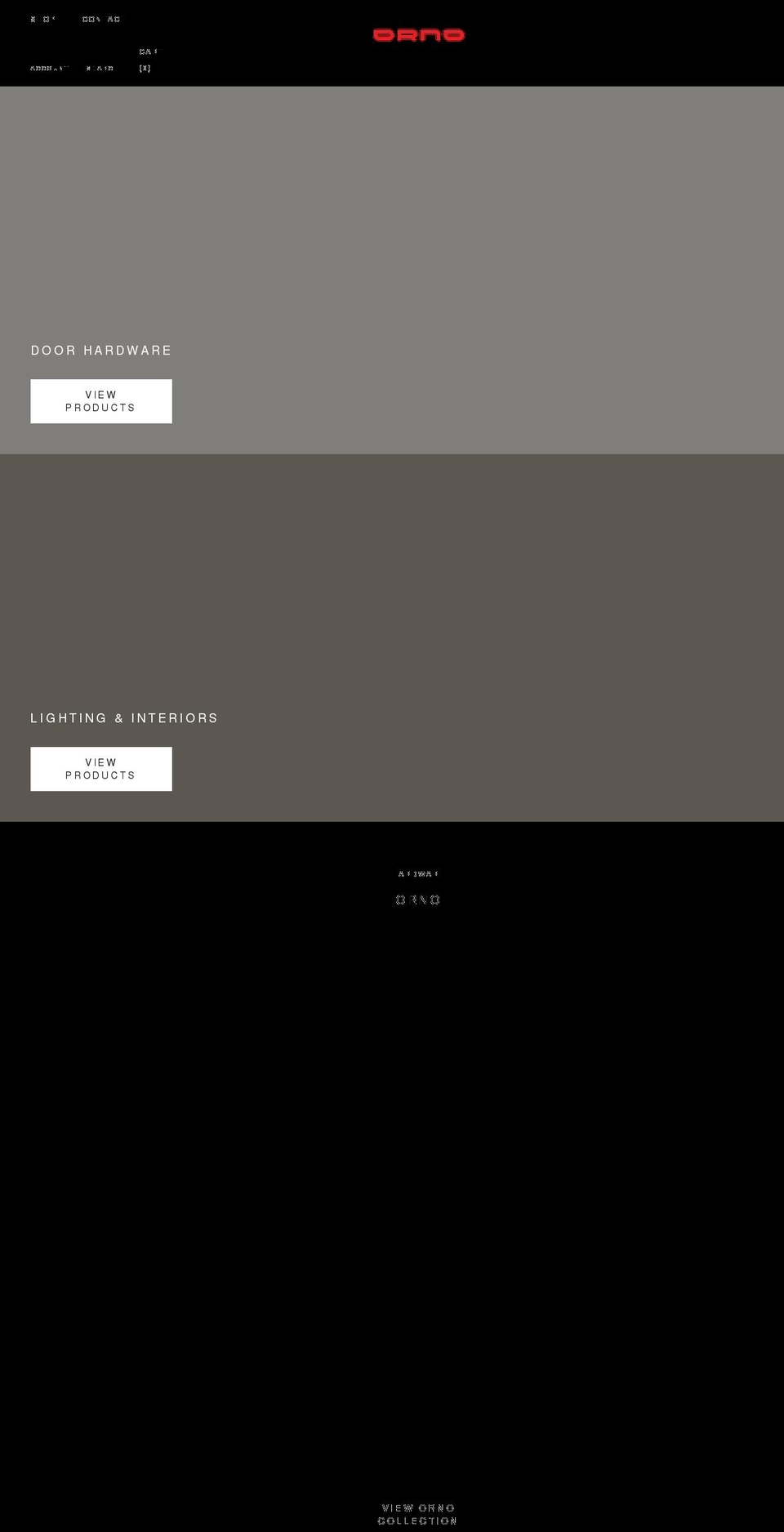 orno.co.uk shopify website screenshot