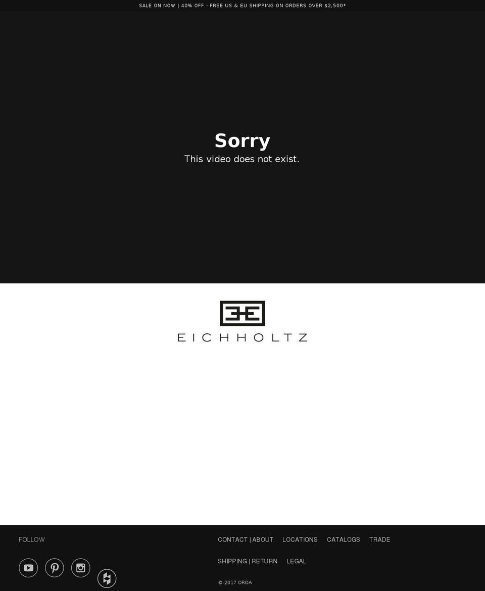 oroa.com shopify website screenshot