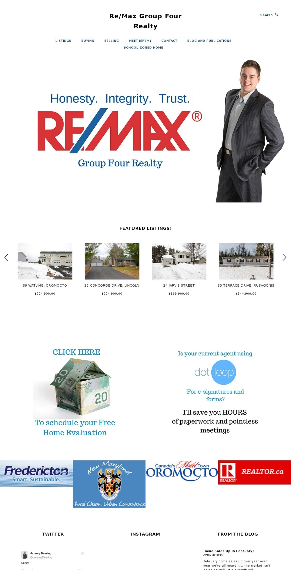 oromoctorealty.com shopify website screenshot