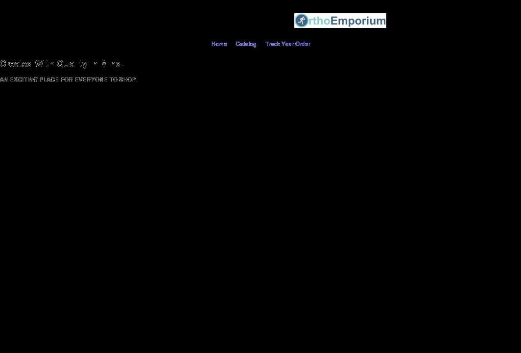 orthoemporium.com shopify website screenshot