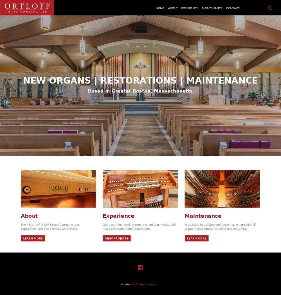 ortlofforgan.com shopify website screenshot