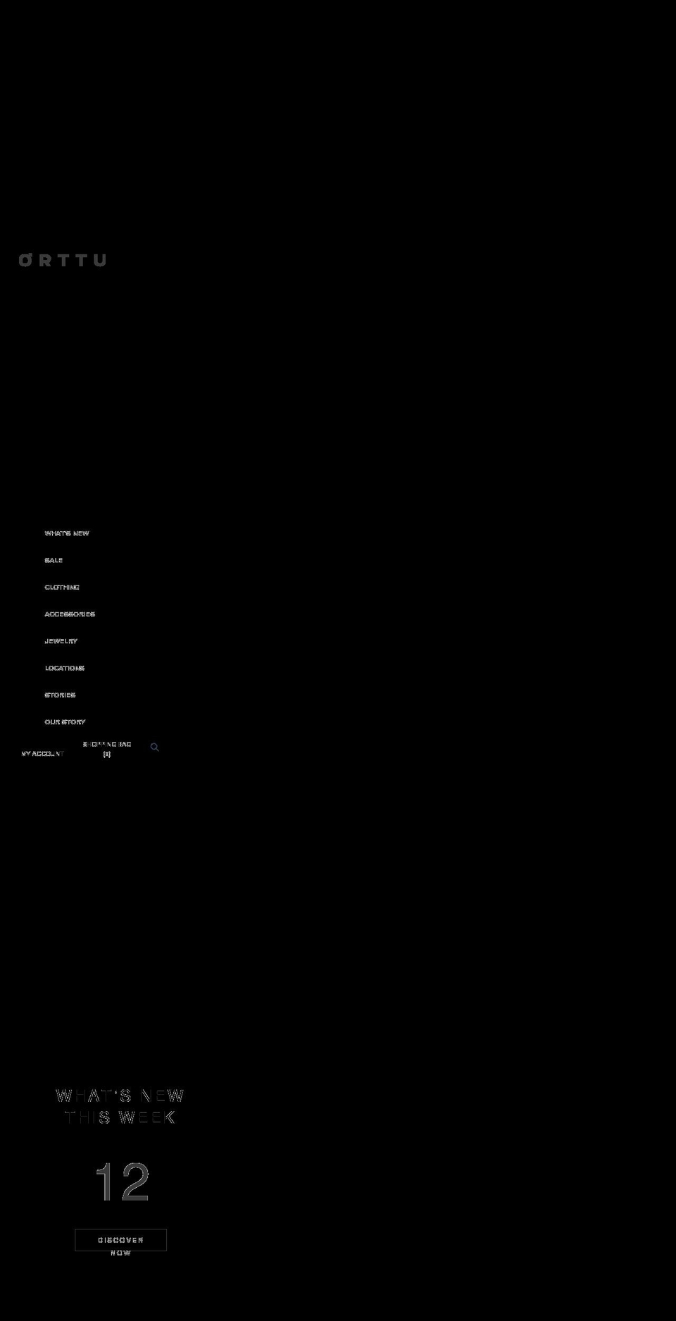 orttu.com — Shopify storefront screenshot