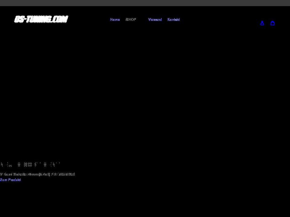 os-tuning.com shopify website screenshot