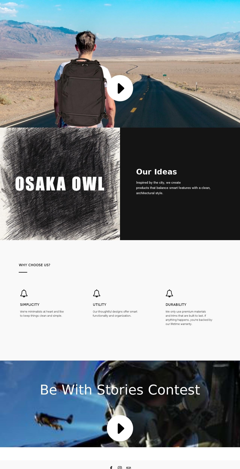 osaka-owl.myshopify.com shopify website screenshot