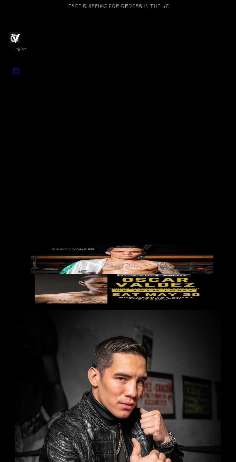 oscarvaldezstore.com shopify website screenshot