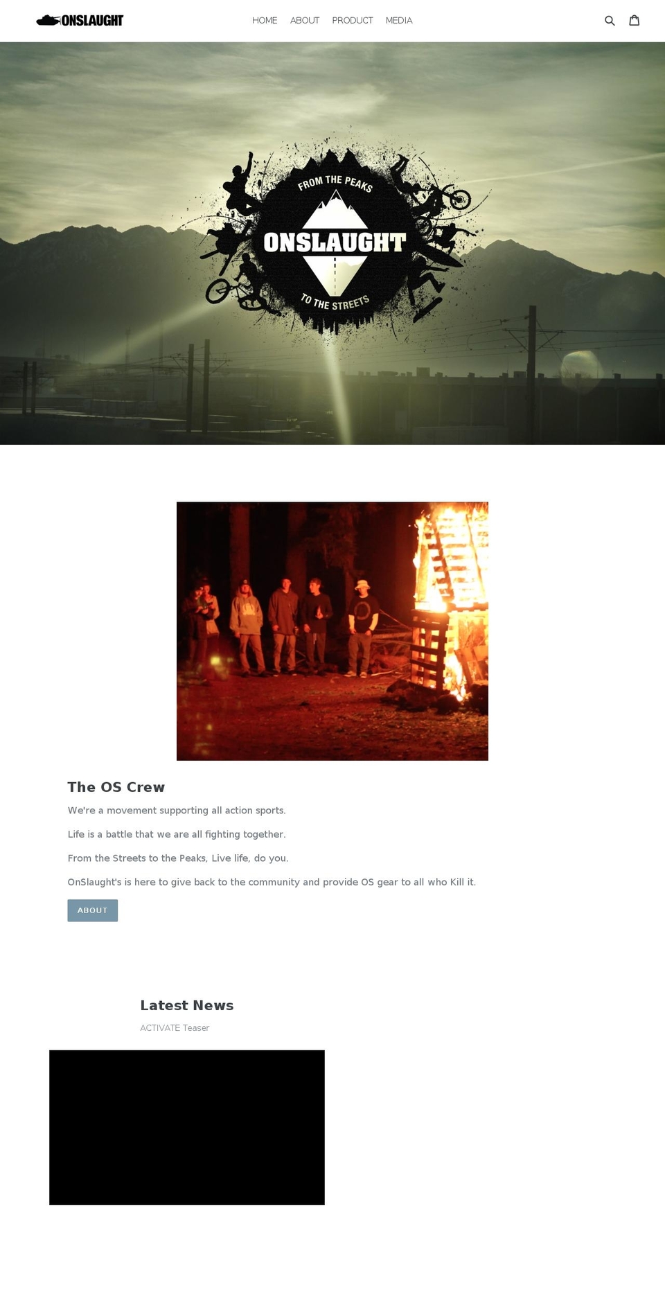 oscrew.com — Shopify storefront screenshot