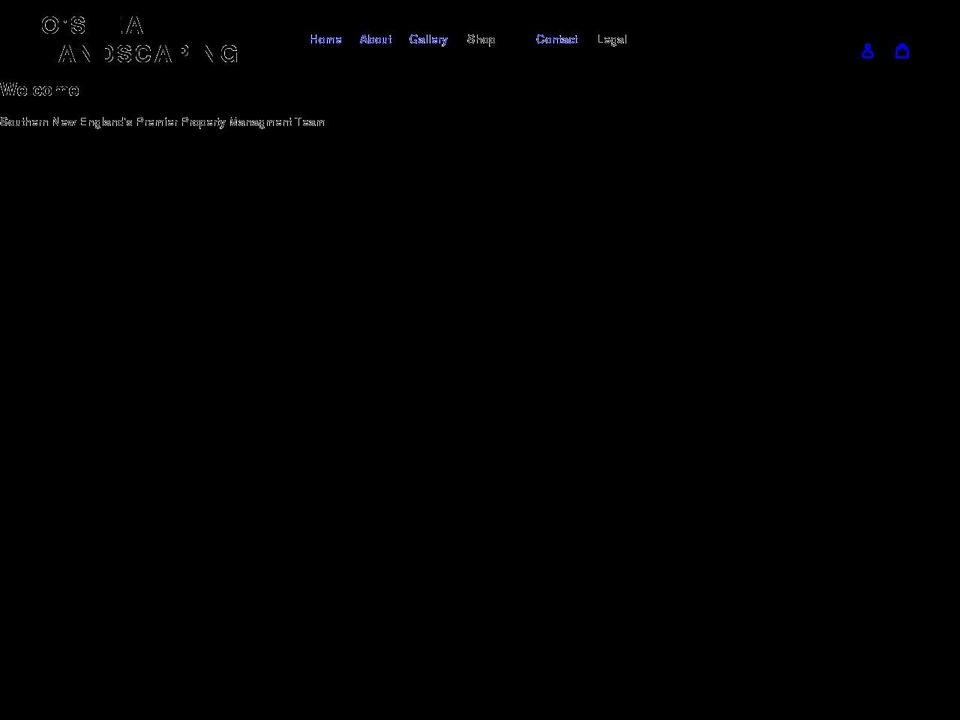 oshealandscaping.com shopify website screenshot