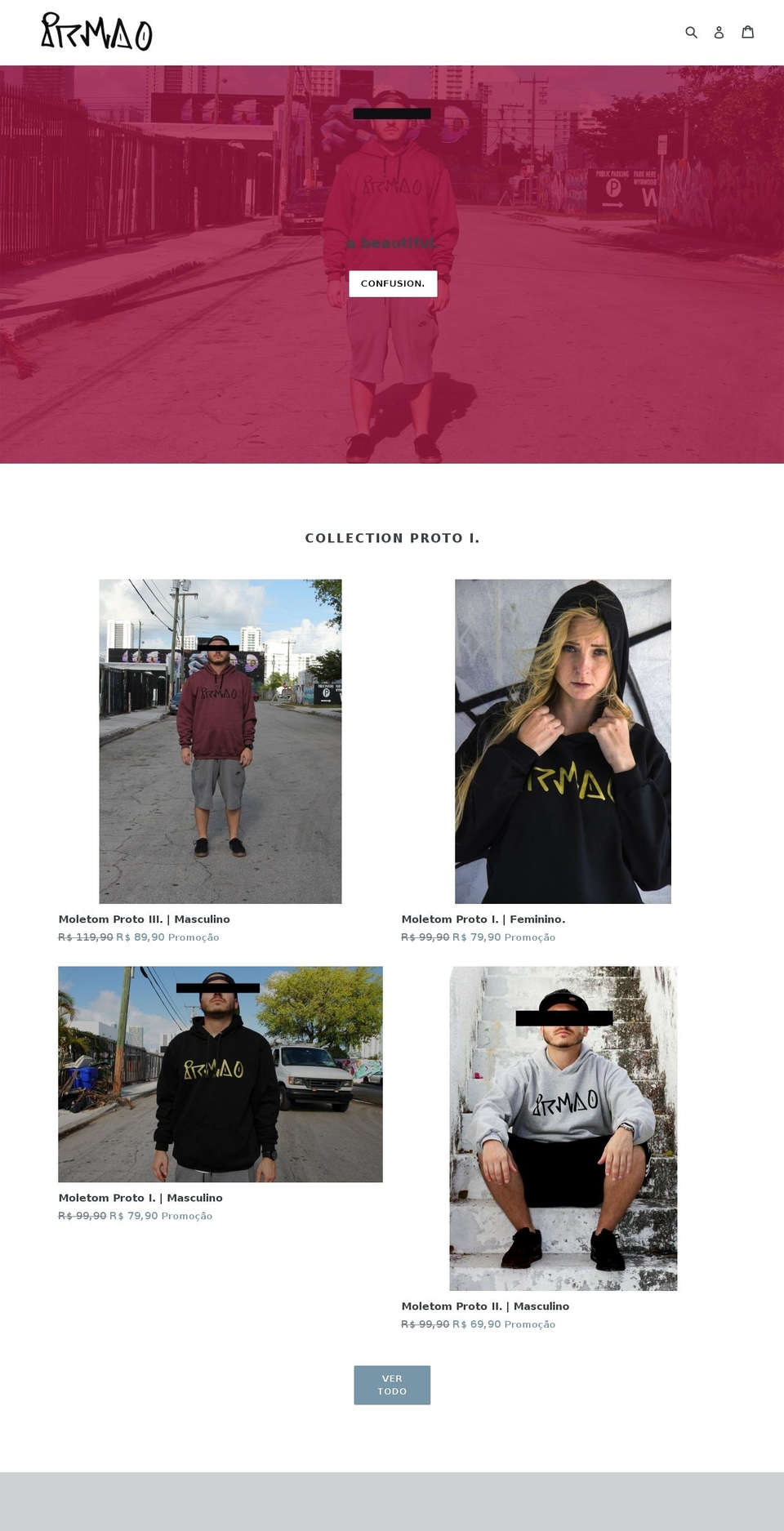 osirmao.com — Shopify storefront screenshot