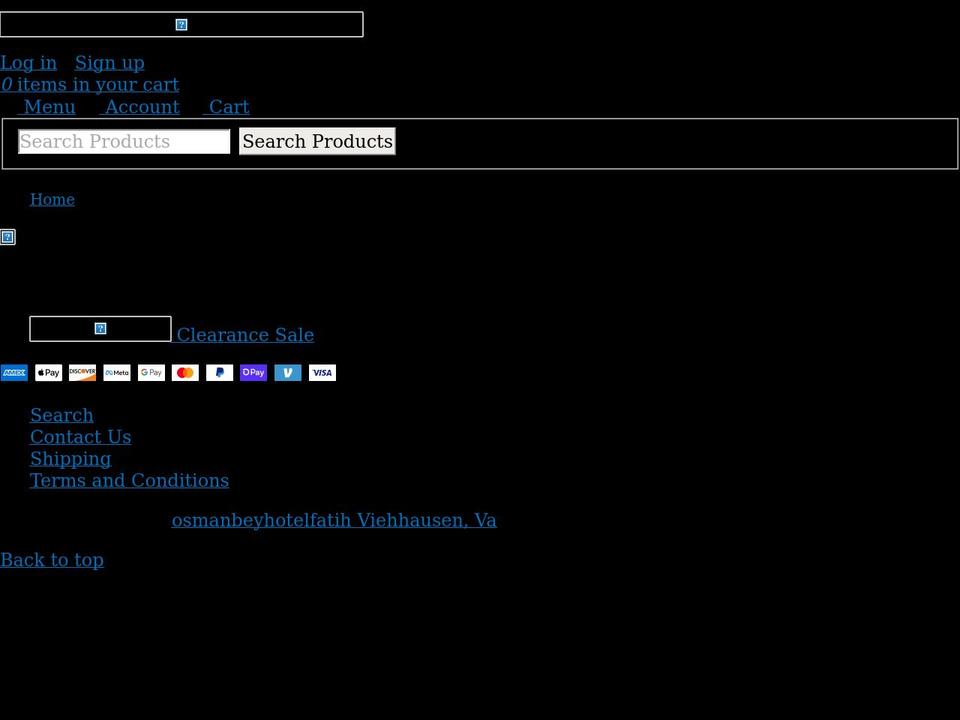 osmanbeyhotelfatih.com shopify website screenshot