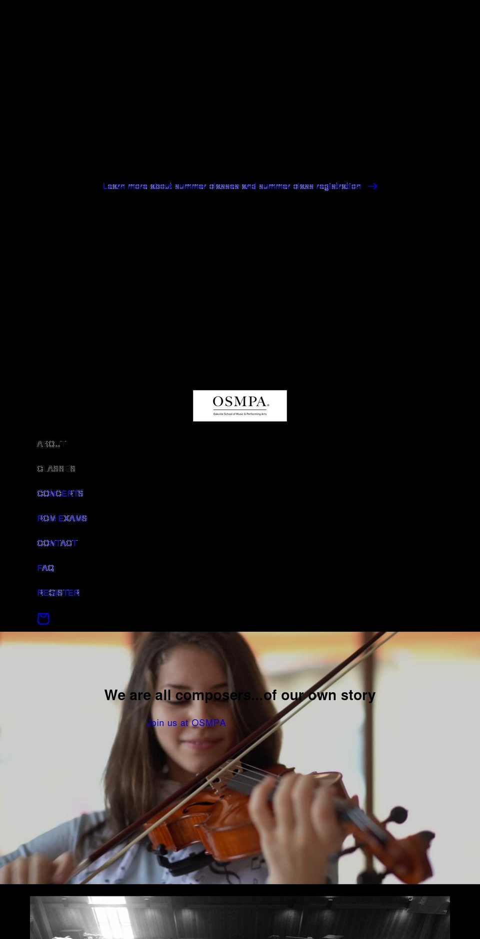 osmpa.ca shopify website screenshot