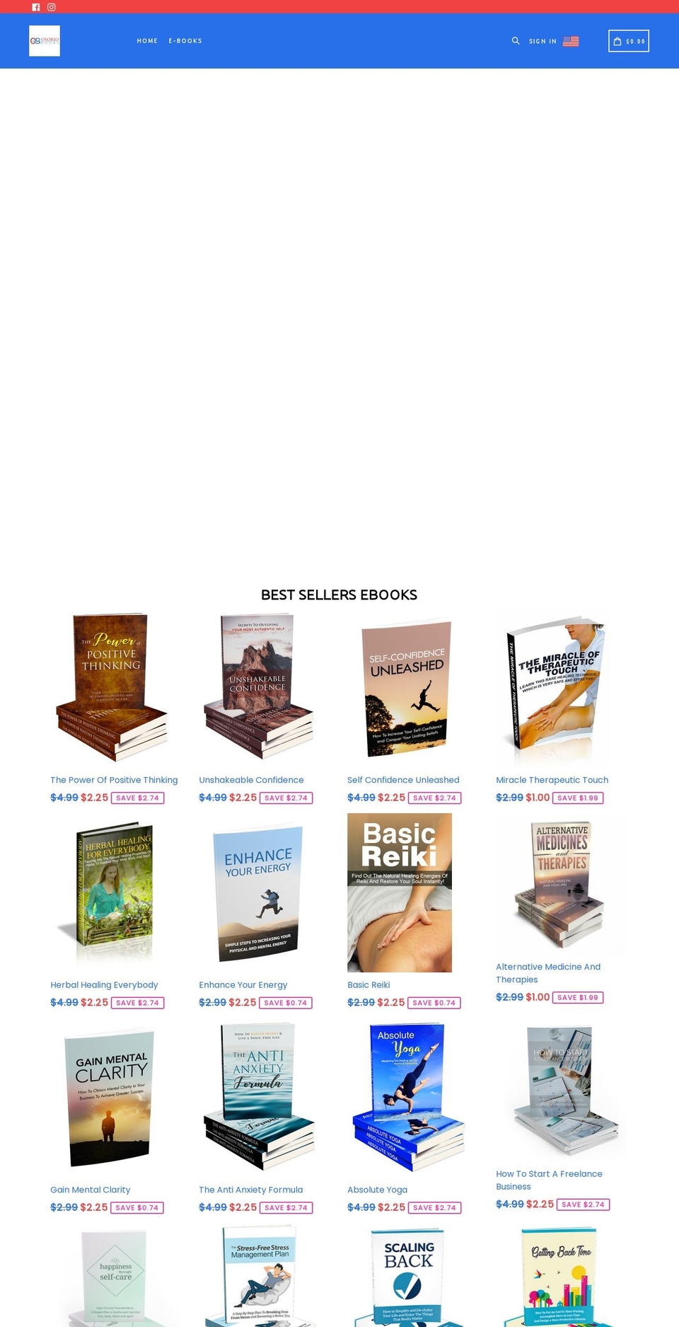 osoriobooks.com shopify website screenshot