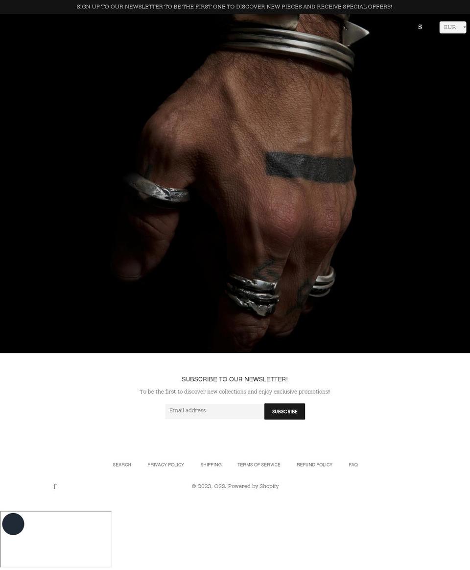 oss-oss.com shopify website screenshot