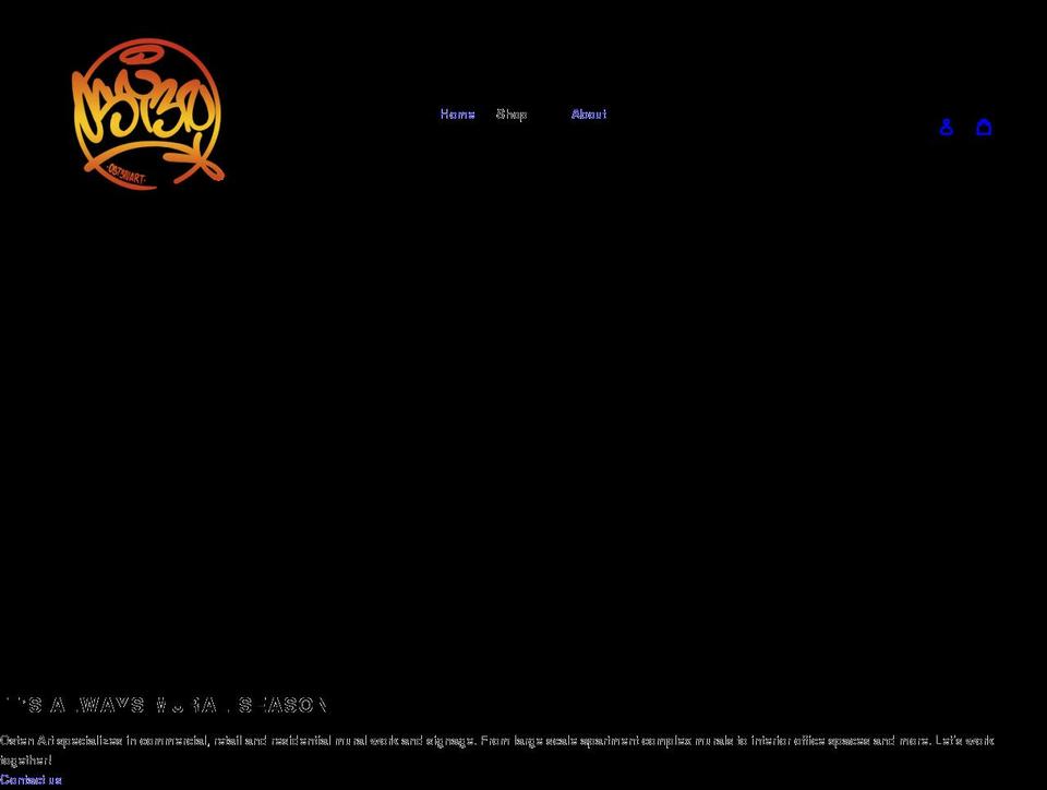 osten-art.com shopify website screenshot