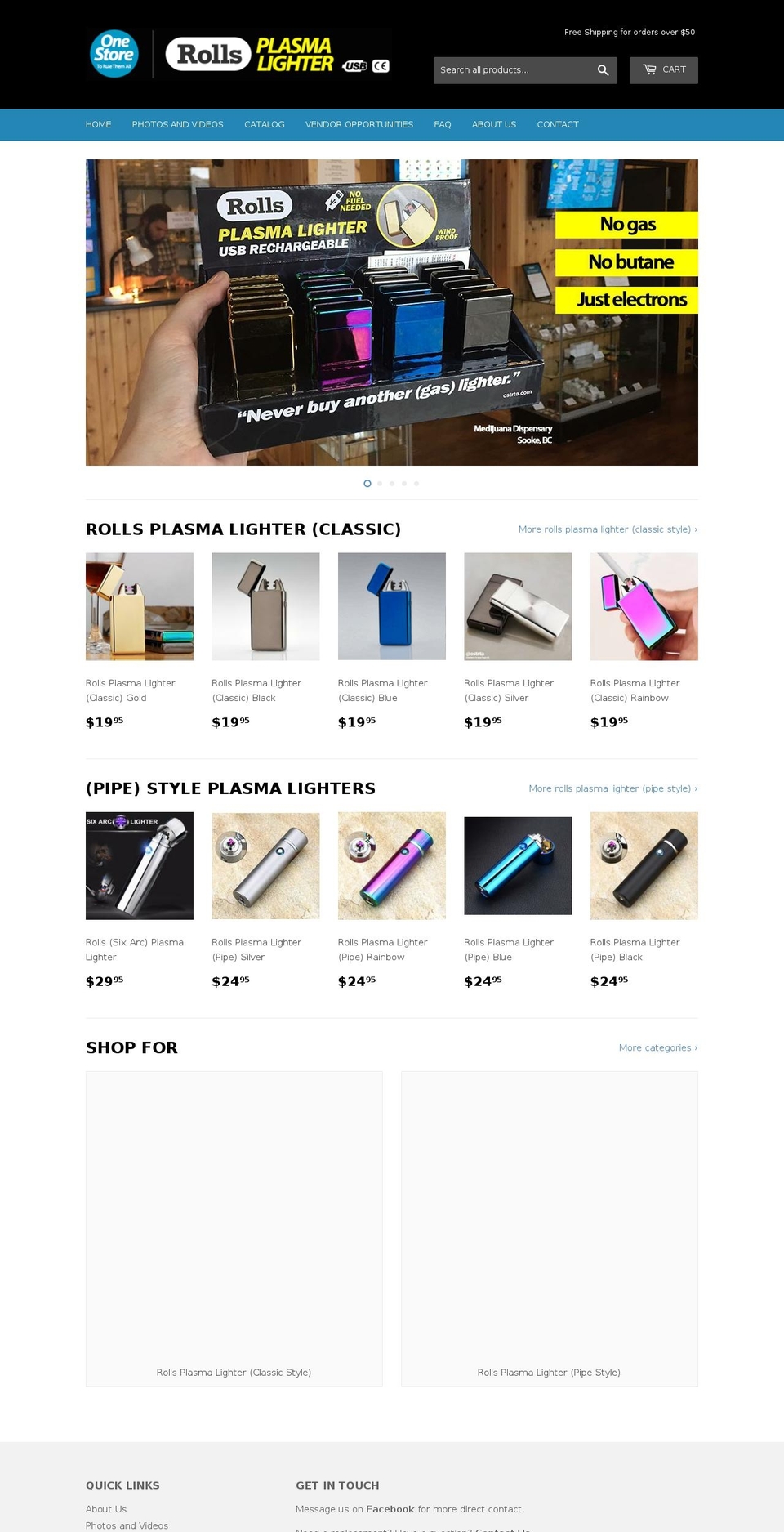 ostrta.com — Shopify storefront screenshot