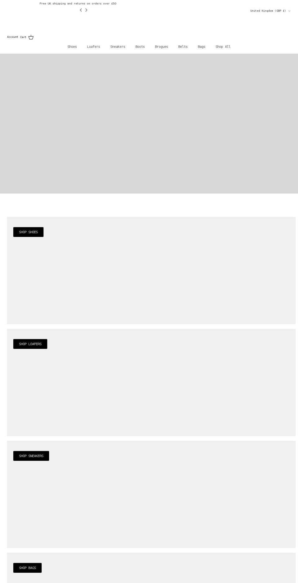 oswinhyde.com — Shopify storefront screenshot