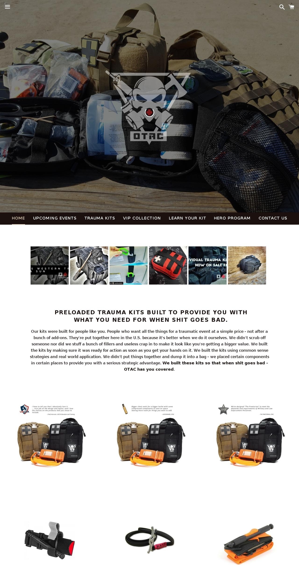 otacgyr.com shopify website screenshot