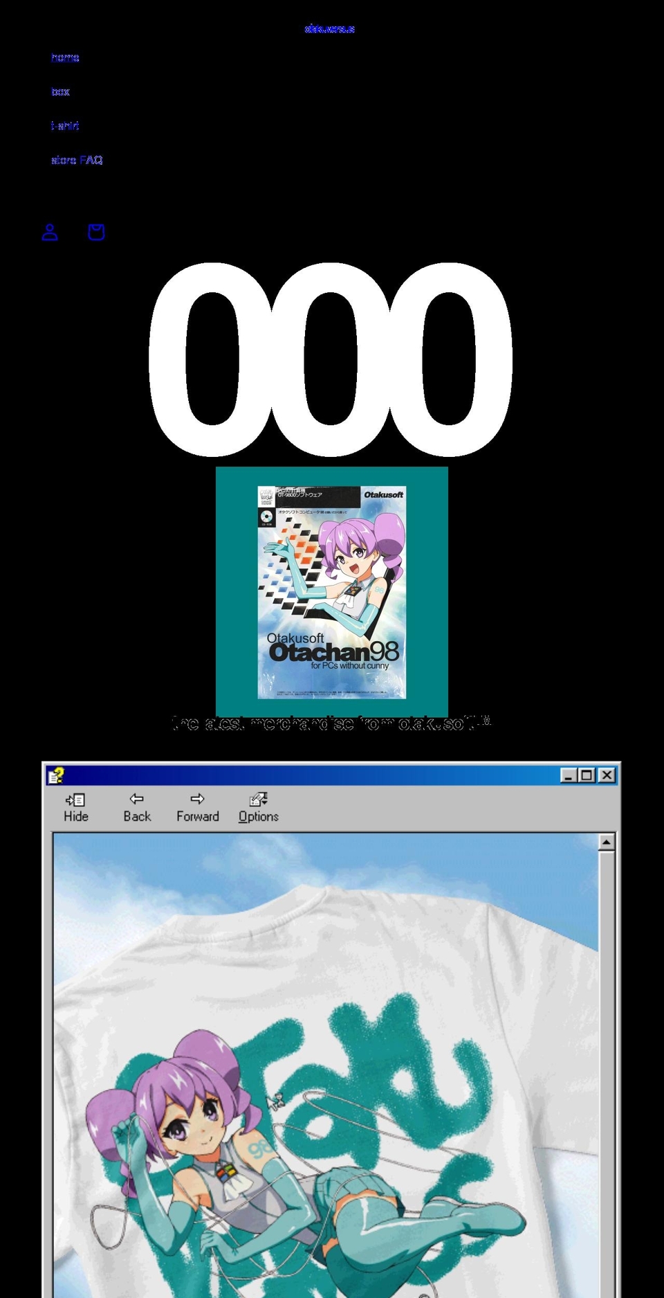 otakuvs.com shopify website screenshot