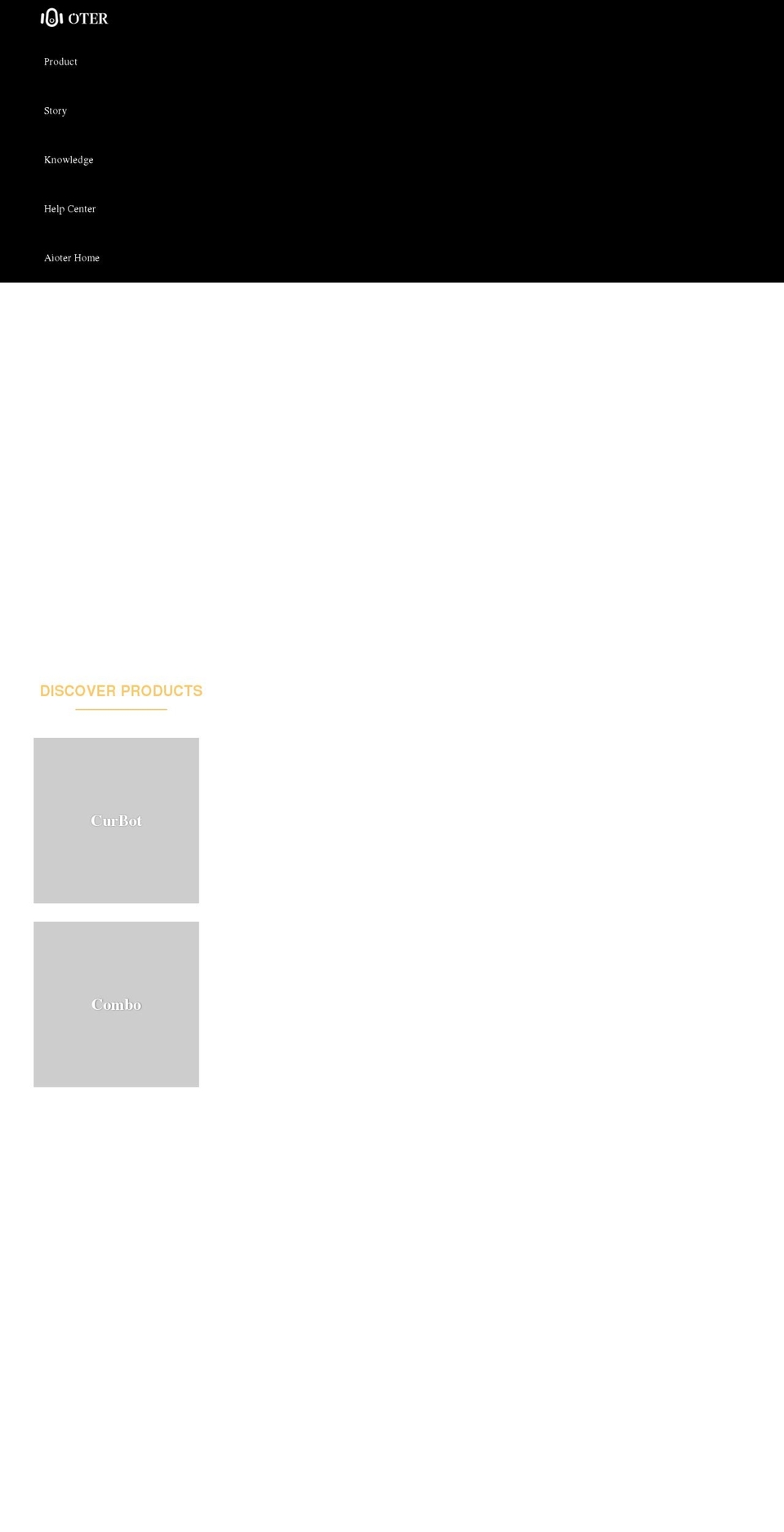 oter-group.com shopify website screenshot