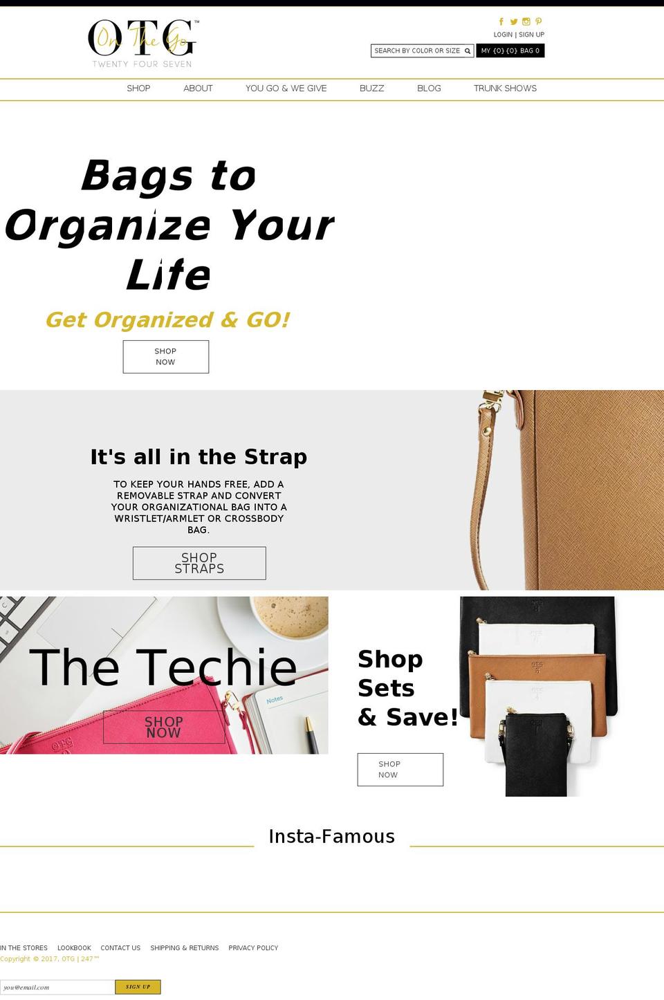 otg247.com shopify website screenshot