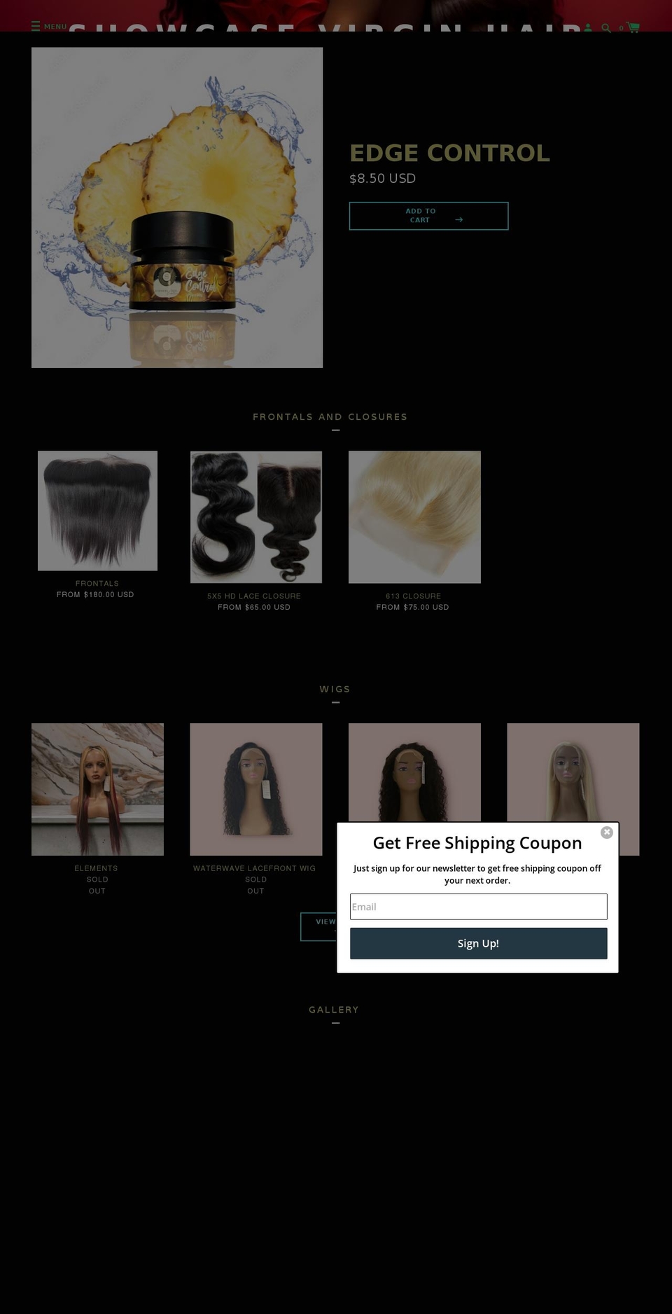 otheluxuries.myshopify.com shopify website screenshot