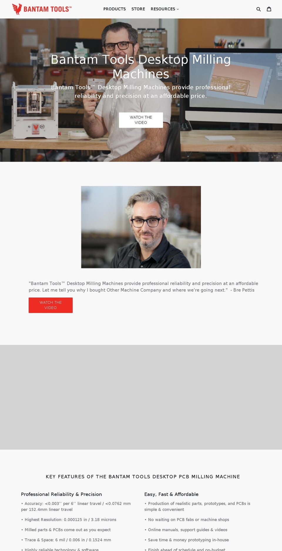 Bantam Website [29\/01\/18] Shopify theme site example othermachine.com