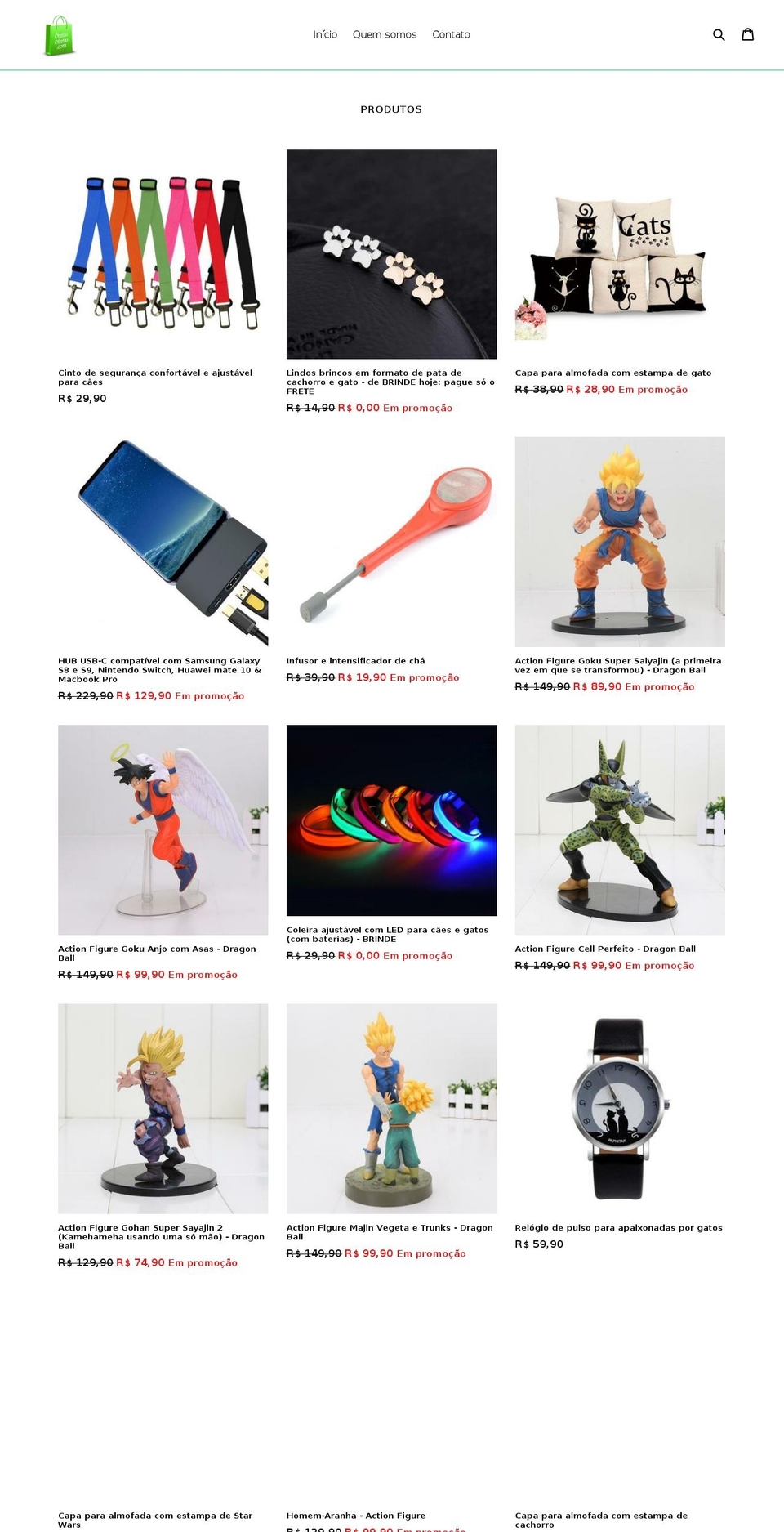 otimasofertas.com — Shopify storefront screenshot