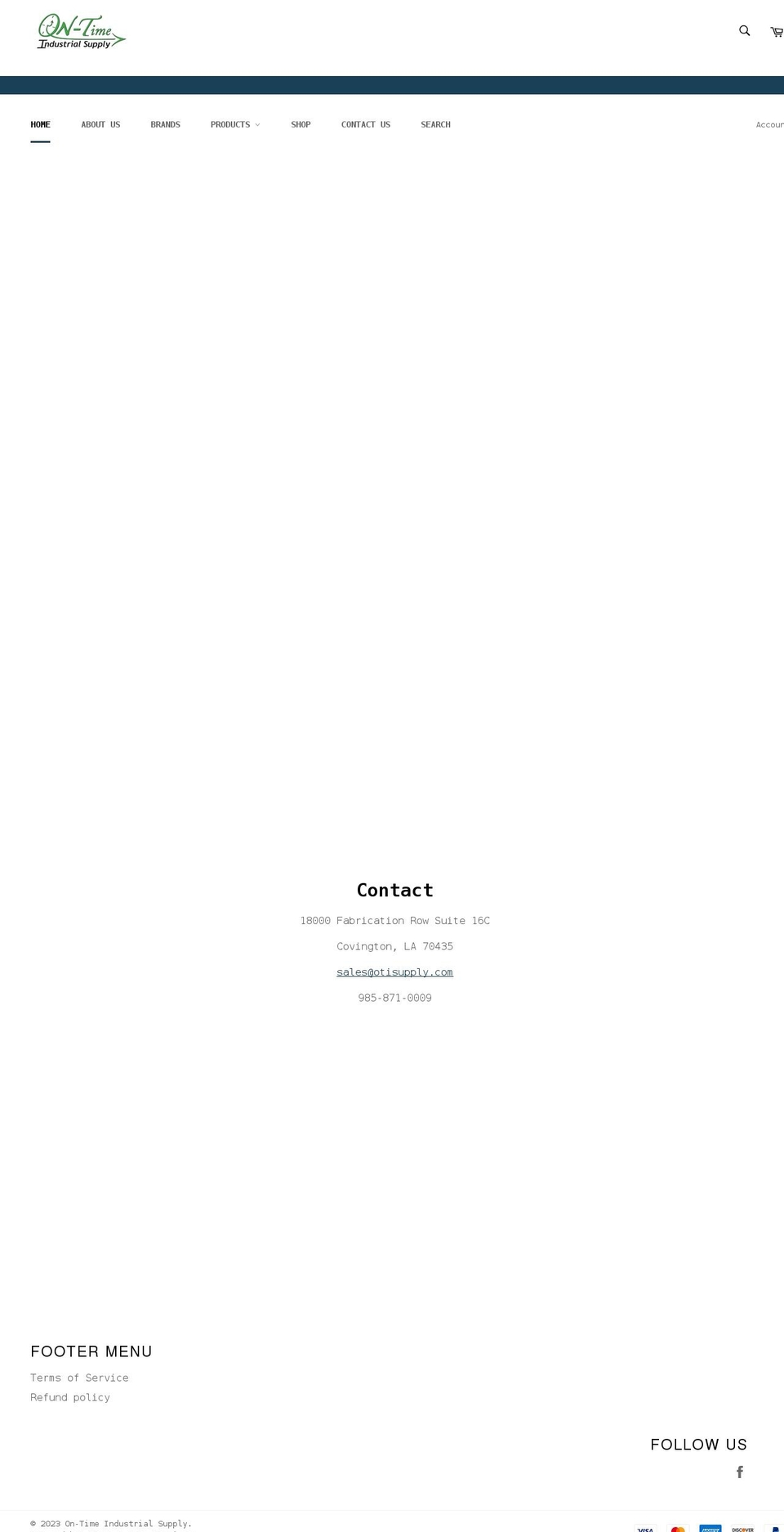 otisupply.com shopify website screenshot