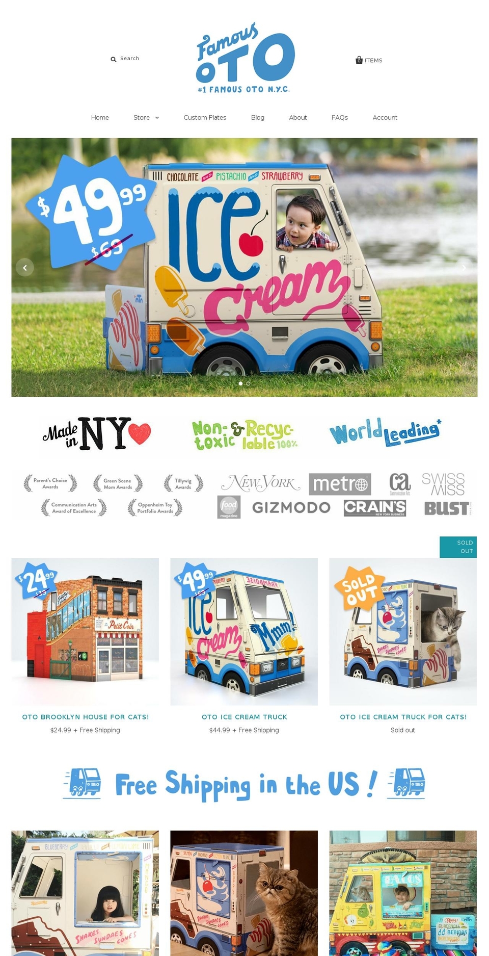 ototoys.com — Shopify storefront screenshot
