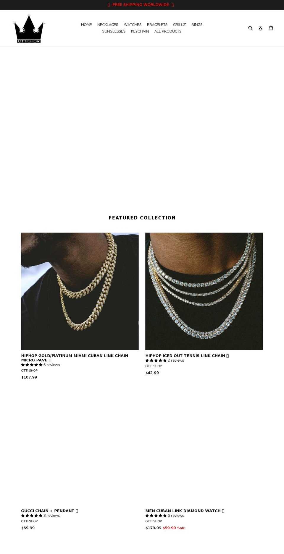 ottishop.com — Shopify storefront screenshot