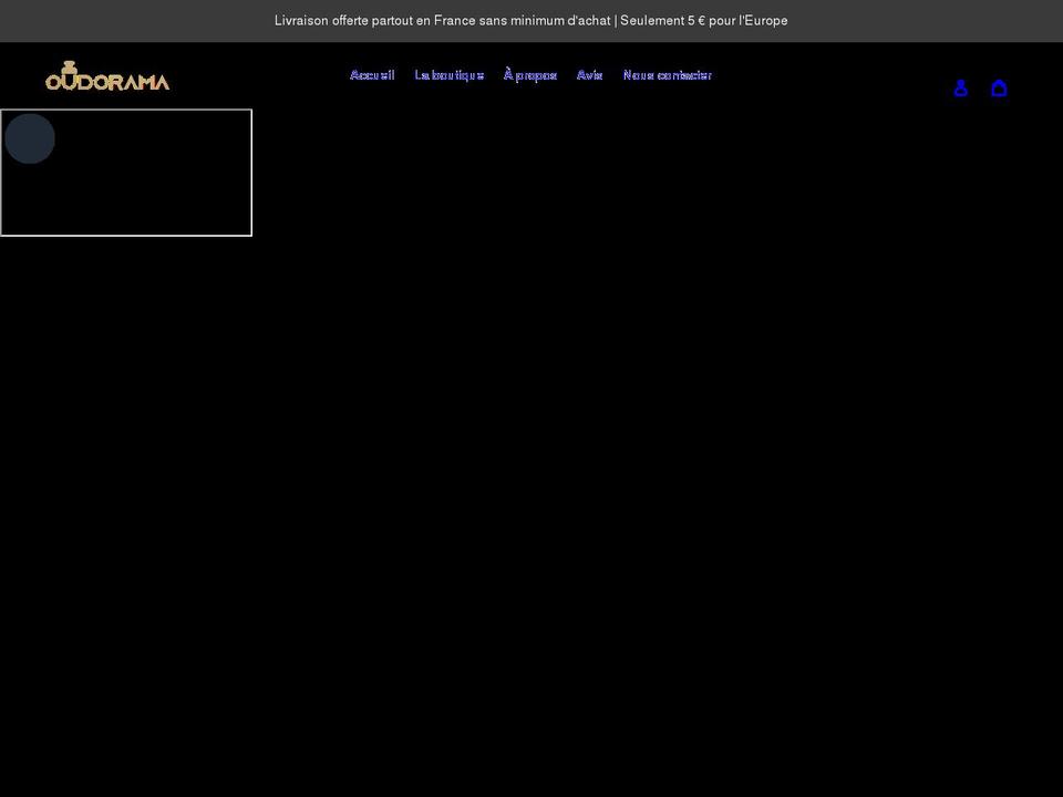 oudorama.com shopify website screenshot