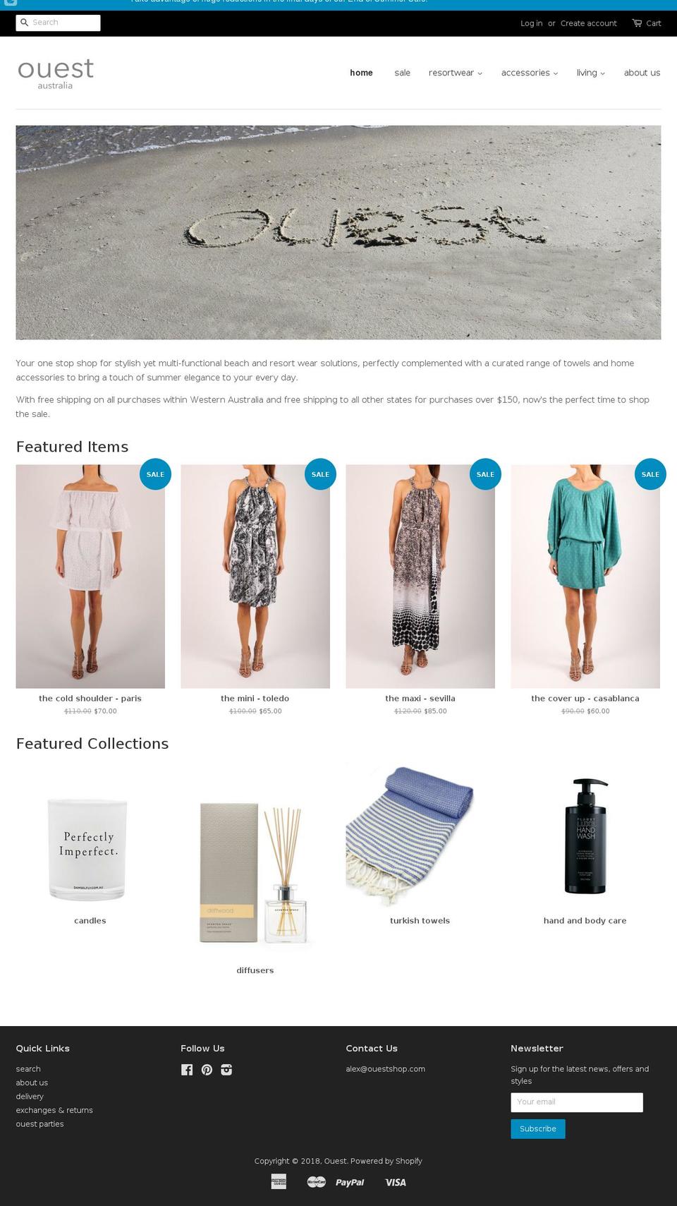 ouestshop.com — Shopify storefront screenshot