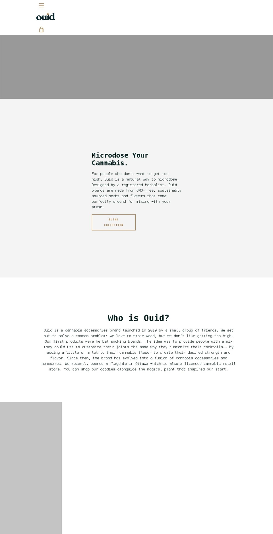 ouid.com shopify website screenshot