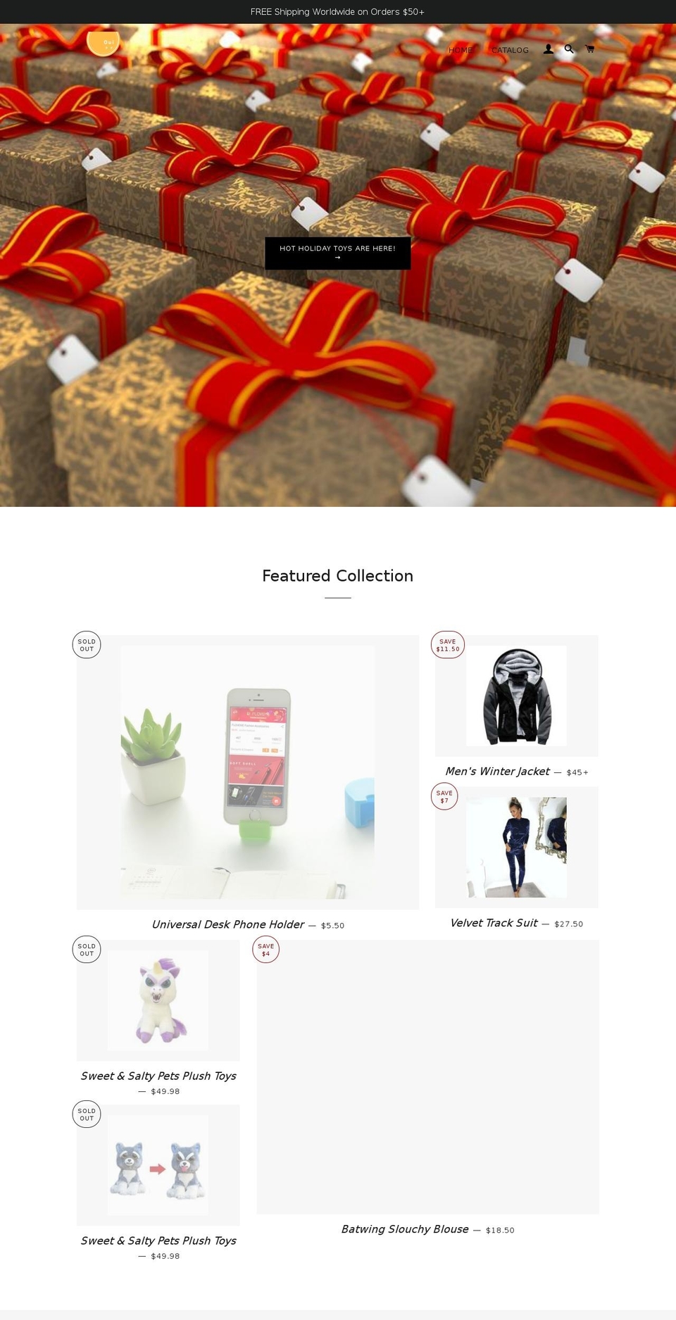 ouipop.com — Shopify storefront screenshot