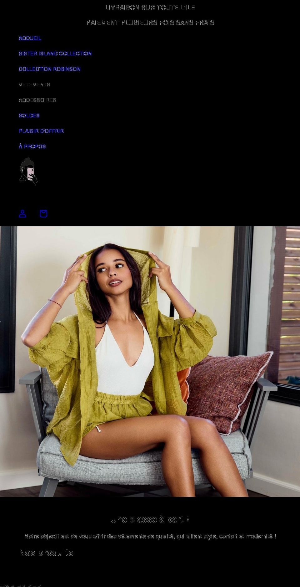 oummidressing.com shopify website screenshot
