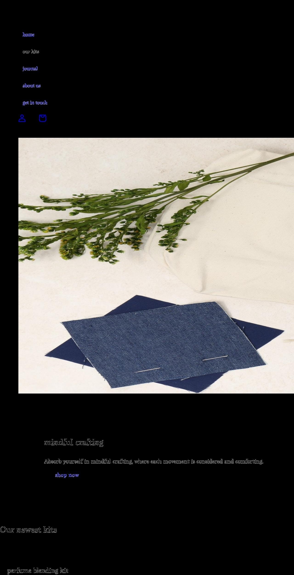 ourhands.co.uk shopify website screenshot