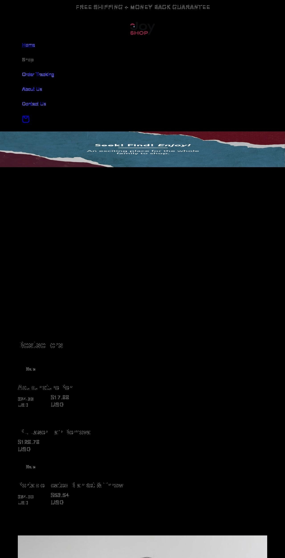 ourjoyshop.com shopify website screenshot