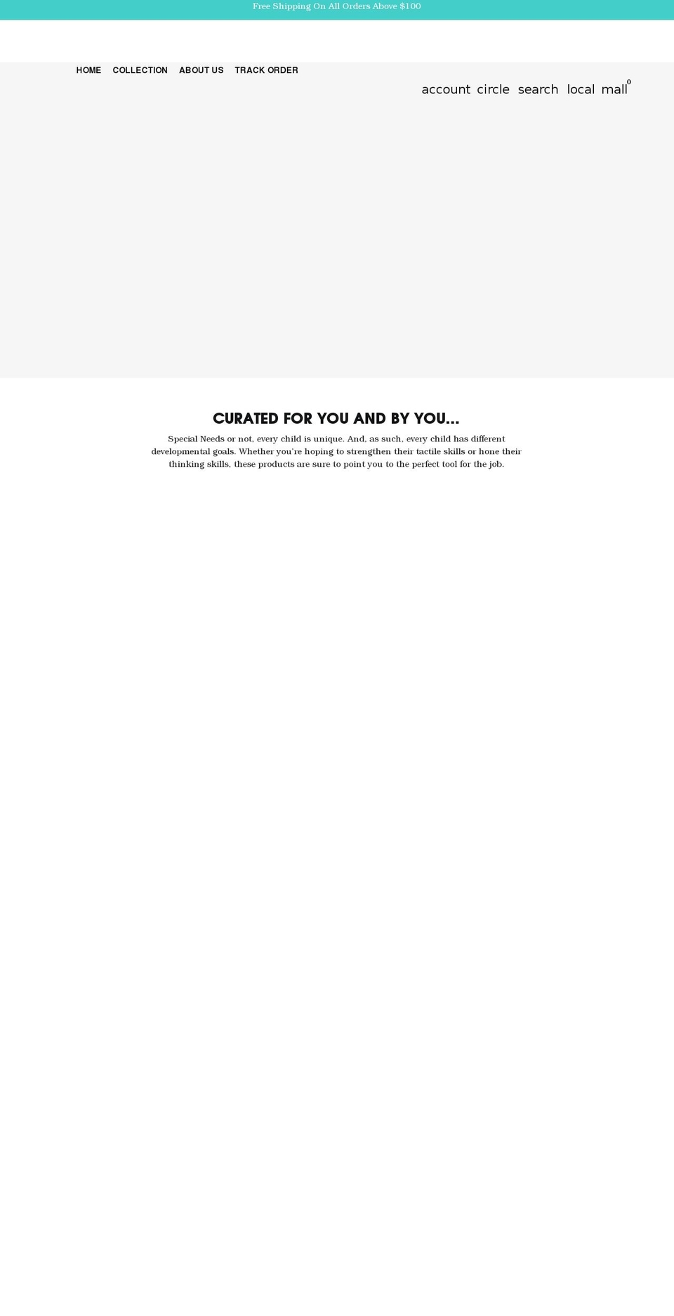 ourkidsstuff.com shopify website screenshot