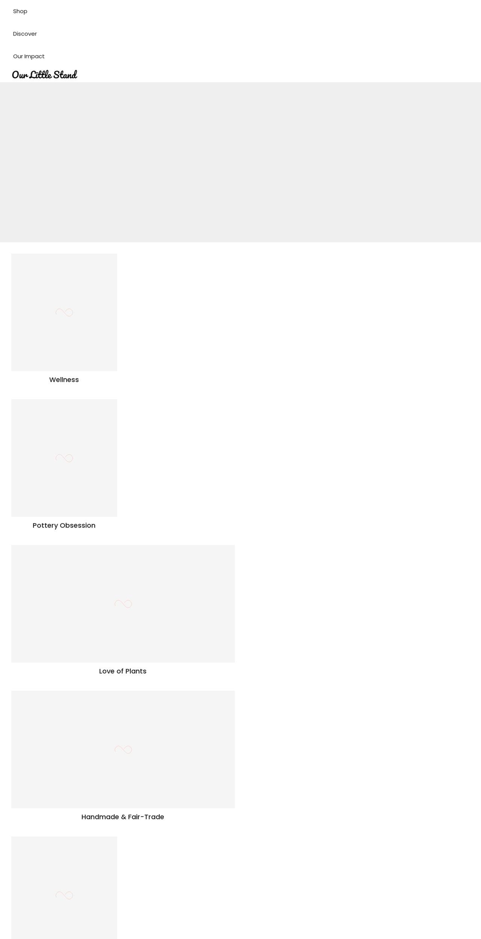 ourlittlestand.com shopify website screenshot