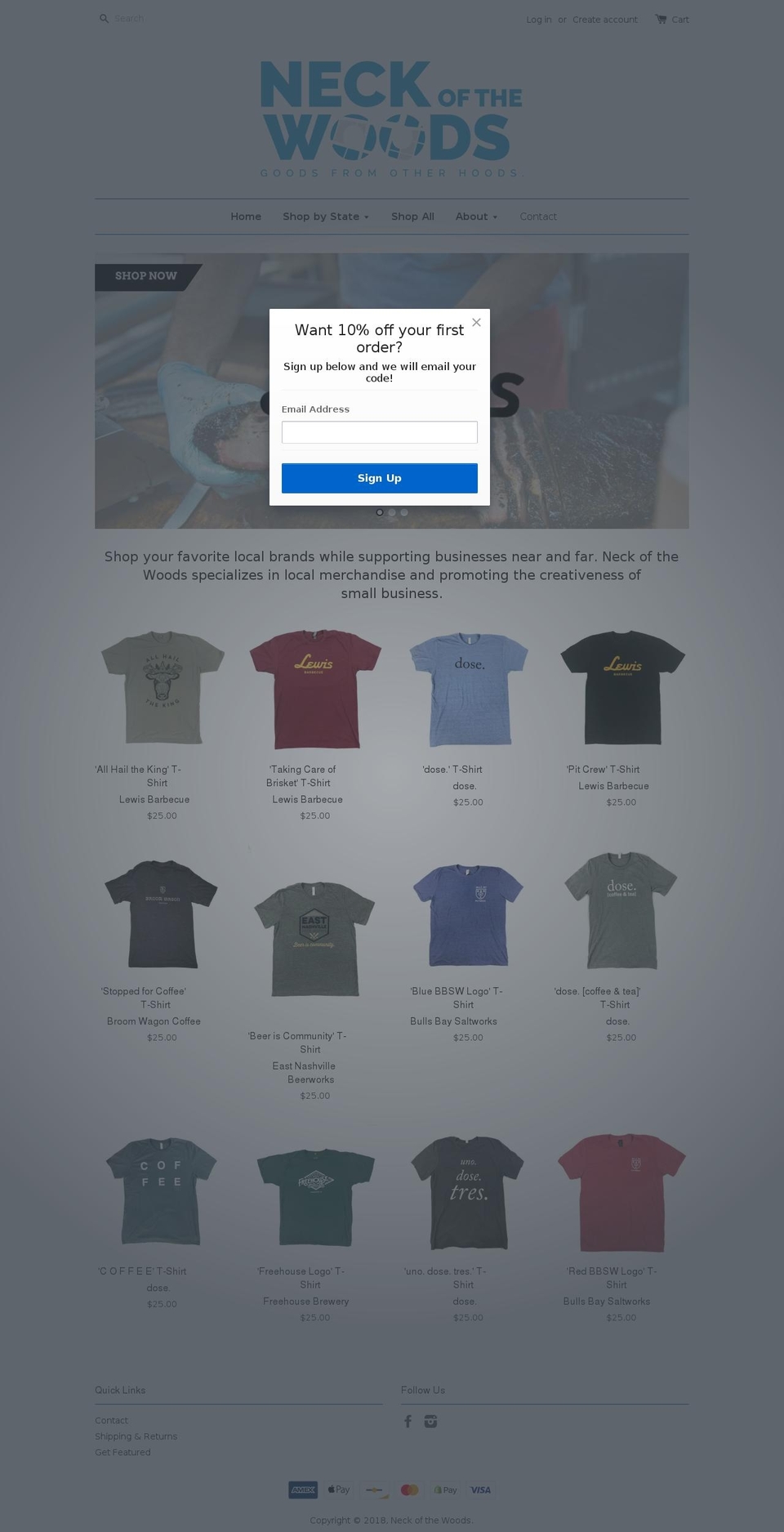 ournotw.com shopify website screenshot