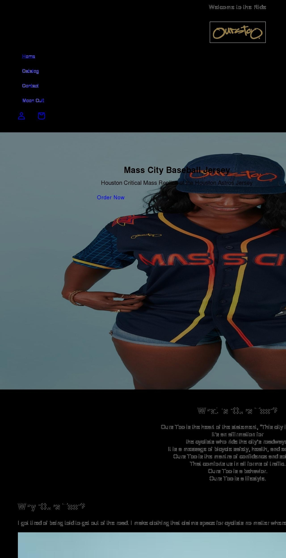 ourstoo.com shopify website screenshot