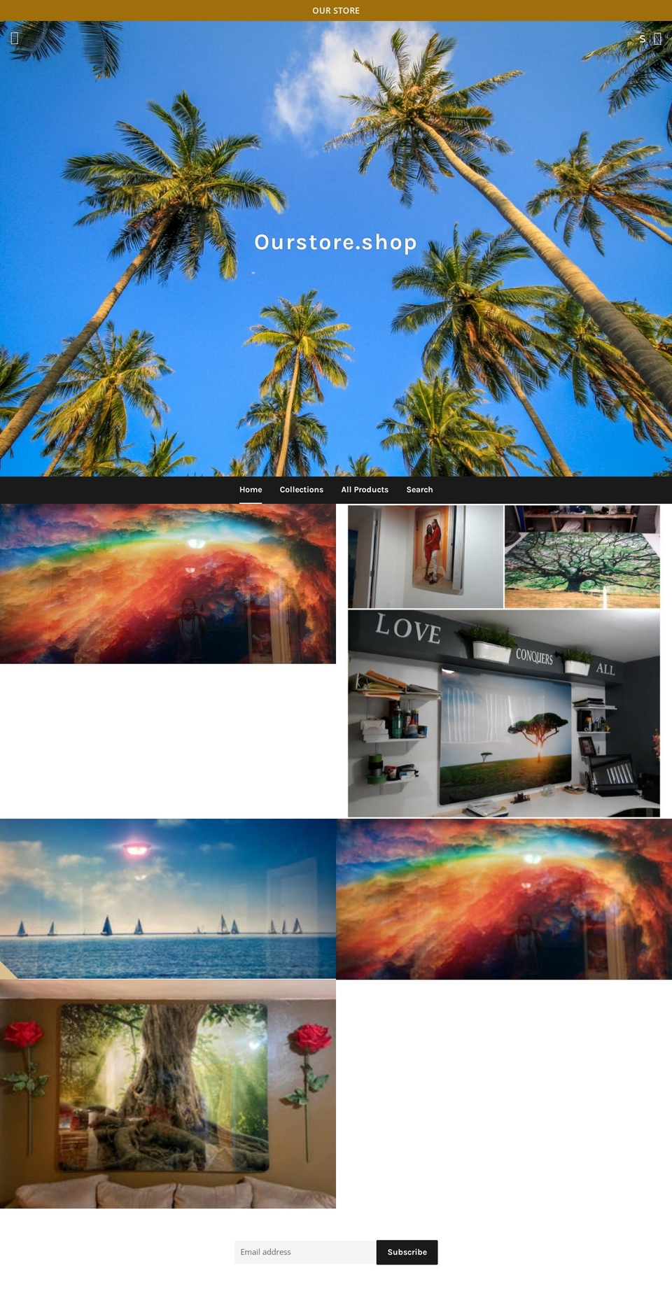 ourstore.shop shopify website screenshot