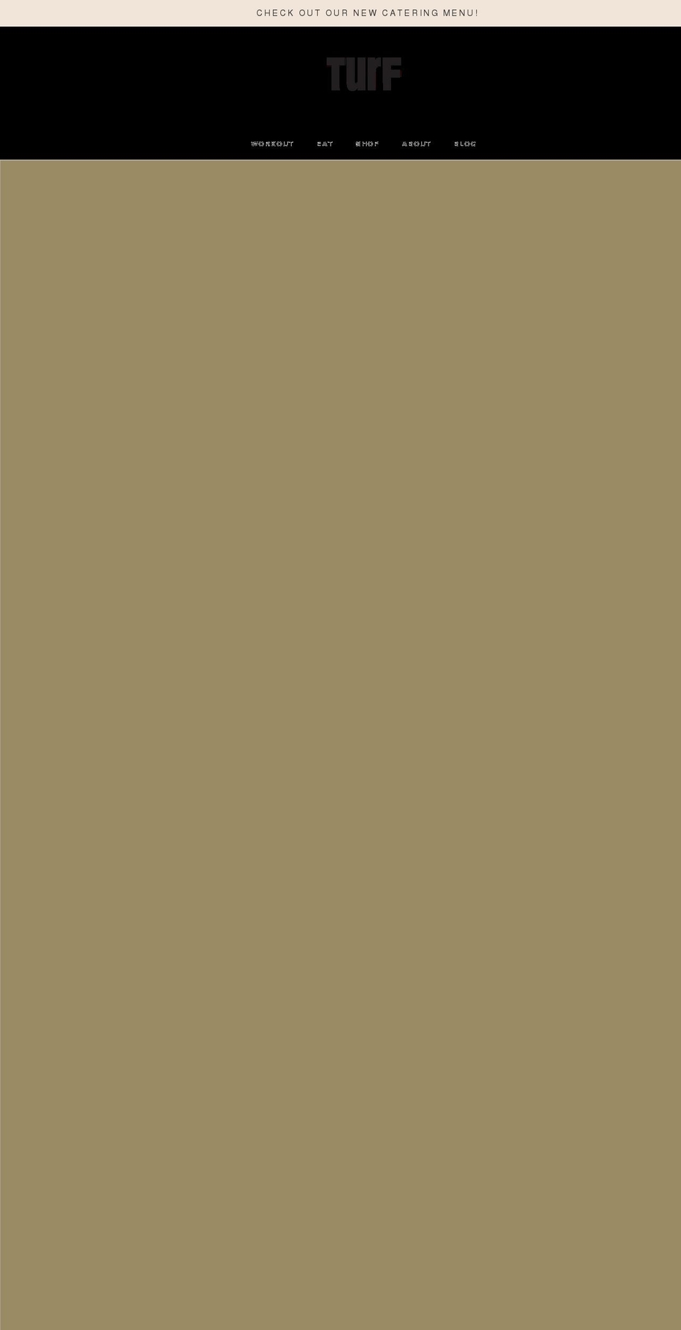 ourturf.com shopify website screenshot