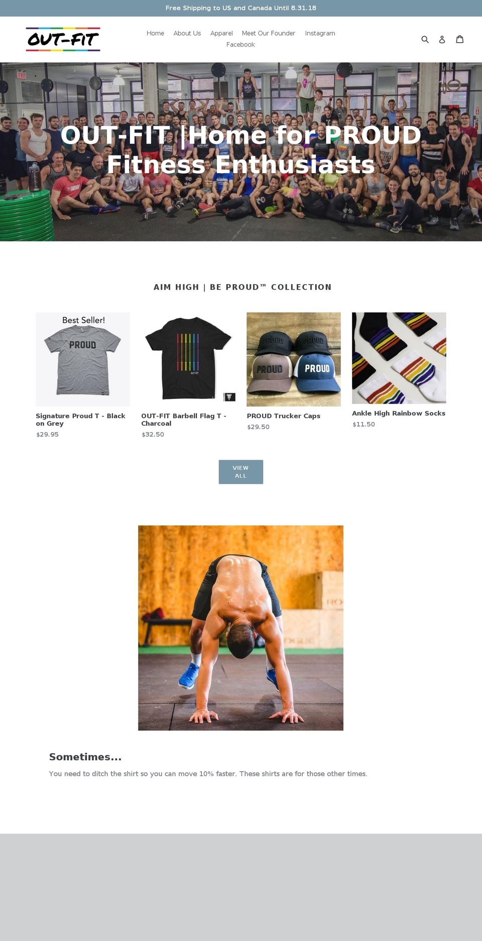 out-fit.org shopify website screenshot