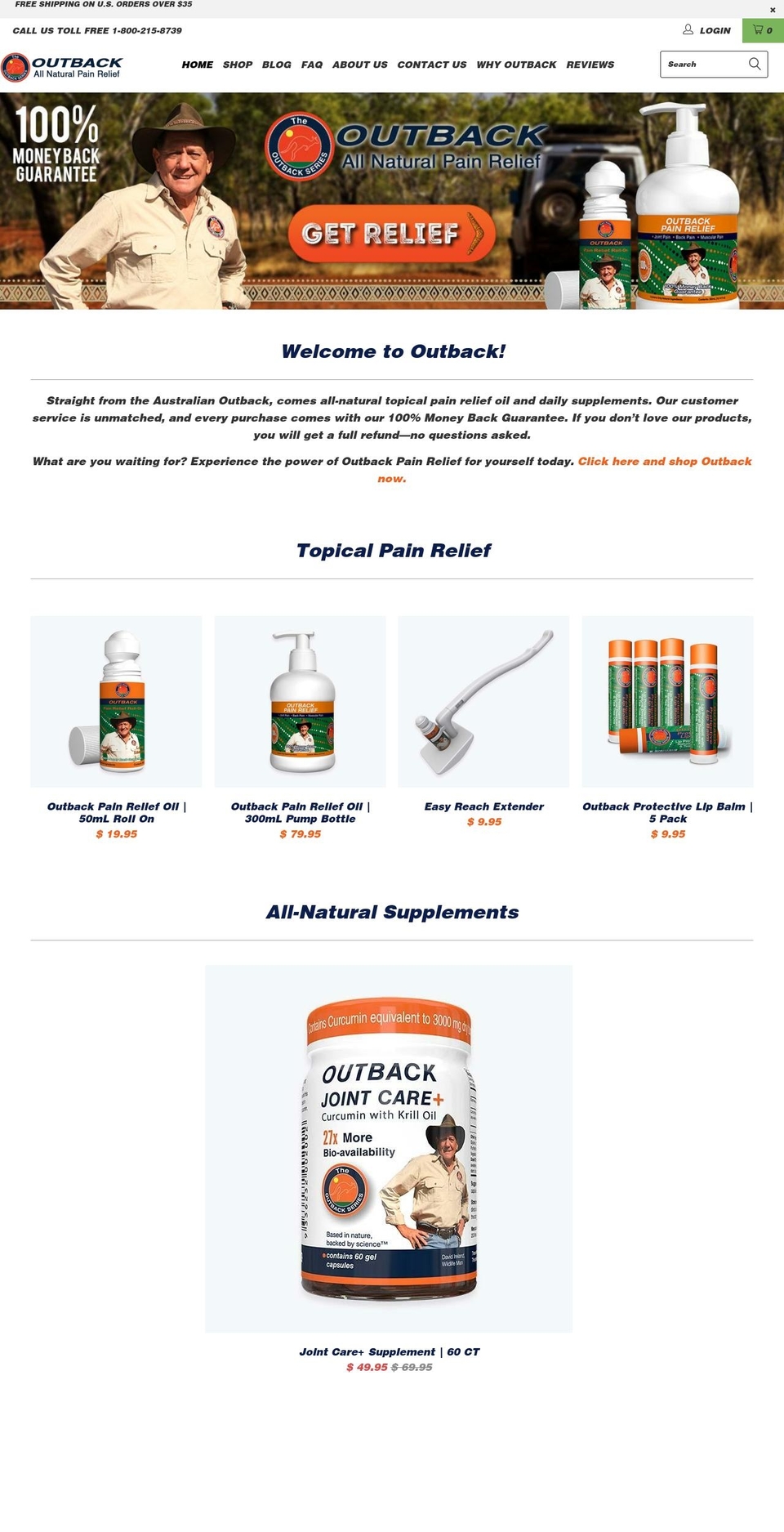 turbo-portland-2 Shopify theme site example outback-painrelief.com