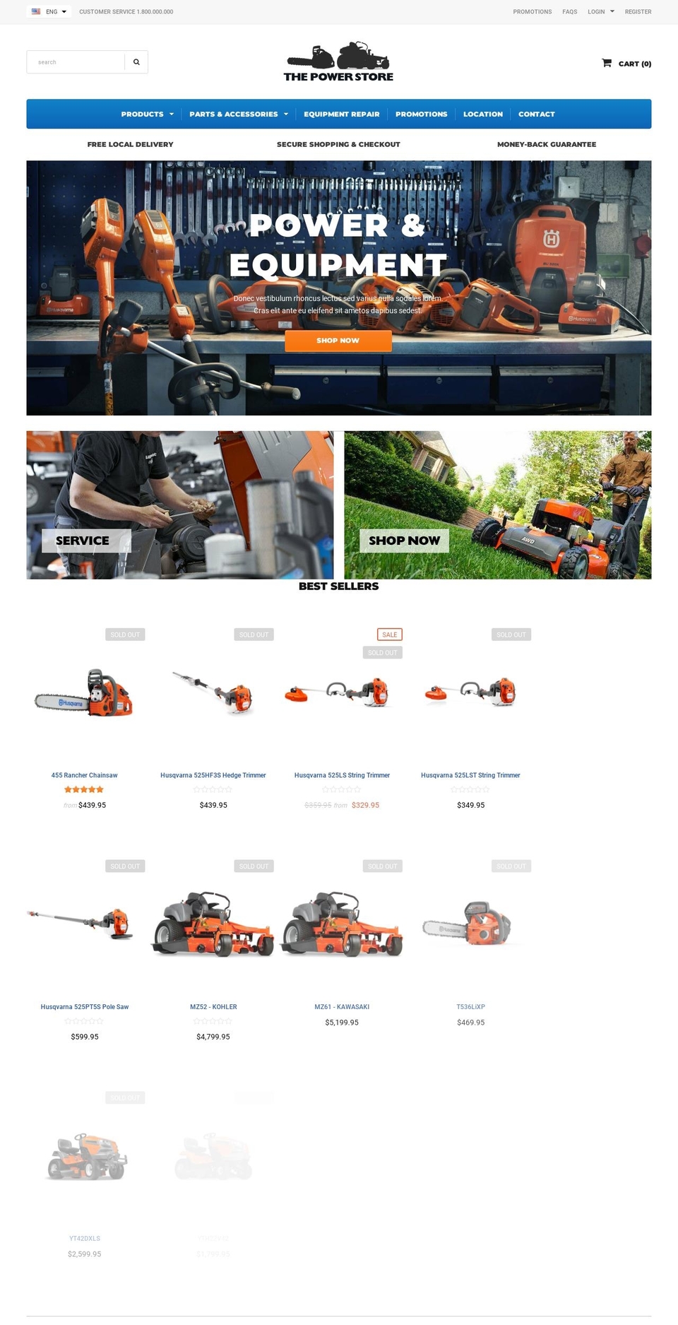 outdoor-power-2.myshopify.com shopify website screenshot