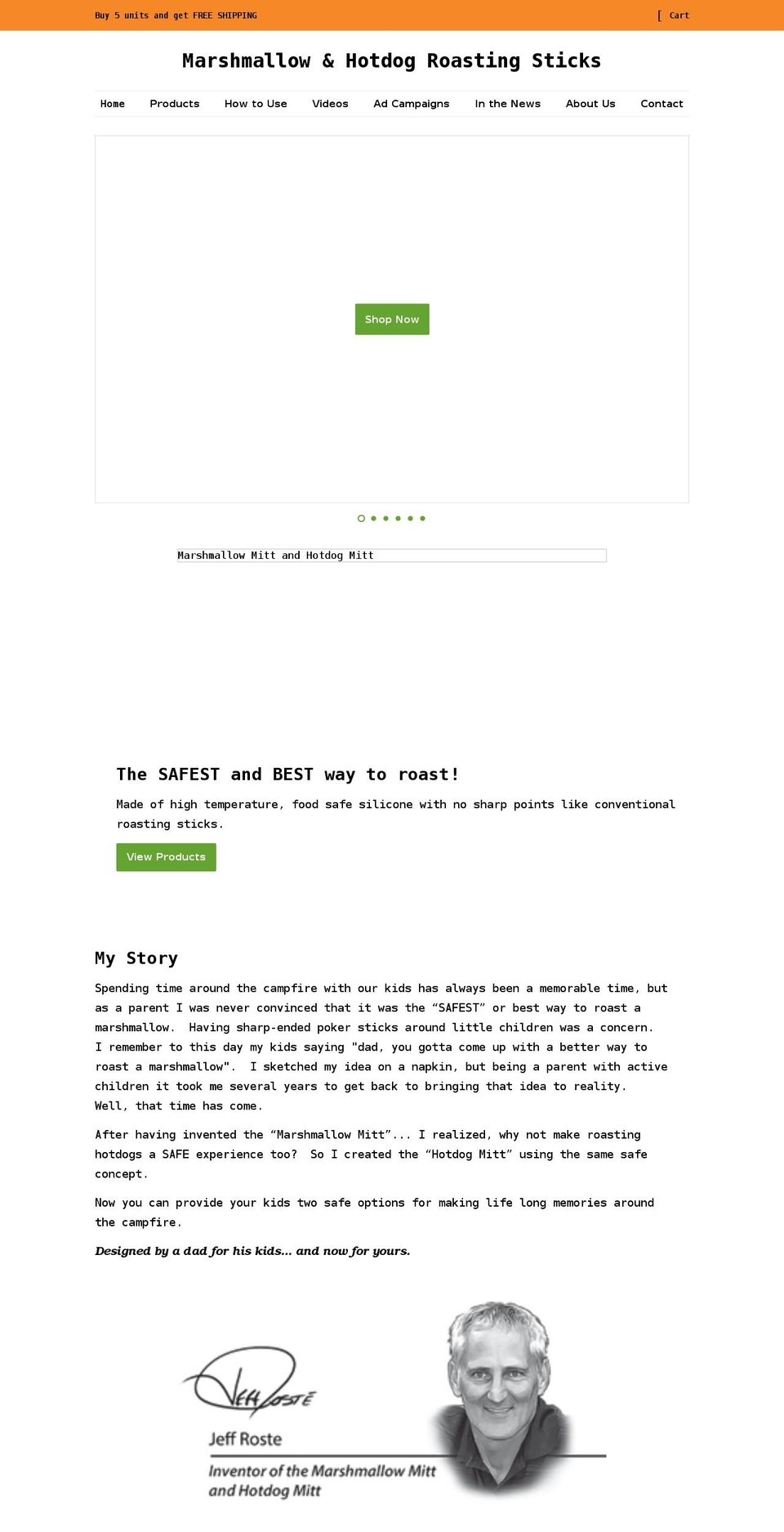 outdoorfunforall.com shopify website screenshot