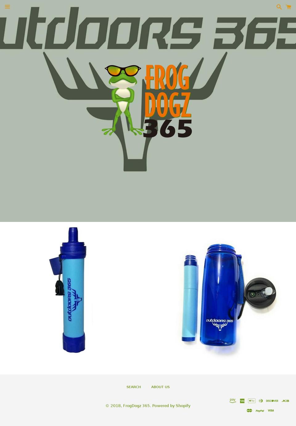 outdoors247365.com — Shopify storefront screenshot